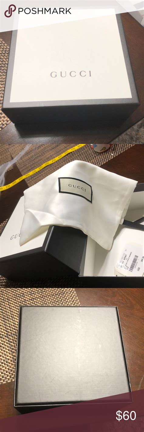 authentic gucci belt box.